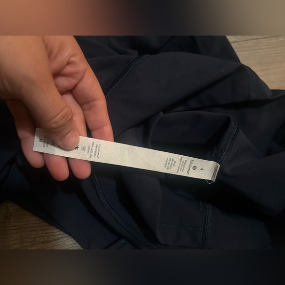 Lululemon Women’s Wunder Under HR Tight leggings in blue size 4 NWOT - Picture 4 of 5